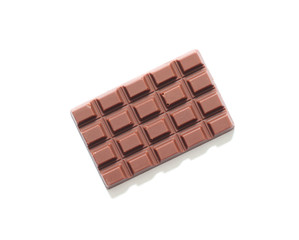 Chocolate isolated on white background