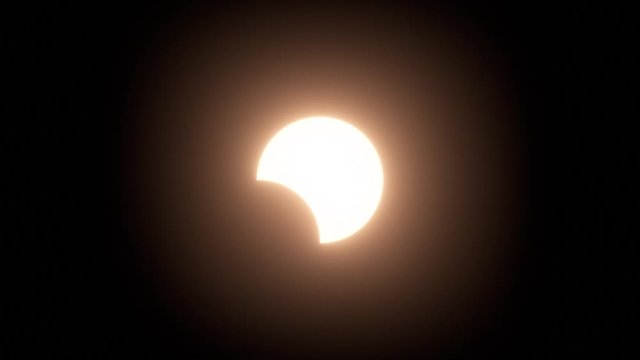 Animated Timelapse of an Annular Eclipse of the Sun