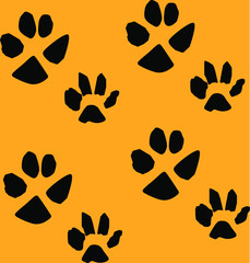 Fototapeta premium paw dog
