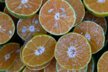Naklejka na ściany i meble citrus fruits background