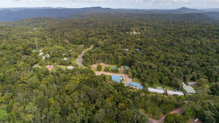 Paluma, Qld - Aerial view of the tiny township of Paluma