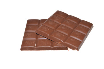 chocolate isolated on white background