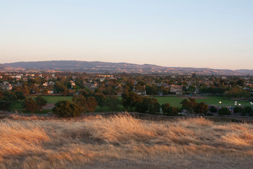 Fototapeta premium panoramic view of the city