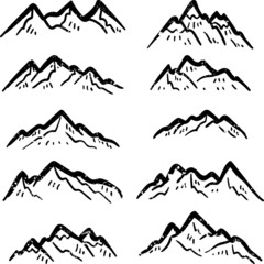 people hiking silhouete grunge texture vol 2