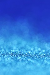 blue glitter  background.panton 2020 classic blue.glitter blue gradient texture with bokeh. classic blue swatch for print, web design.New year wallpapers phone