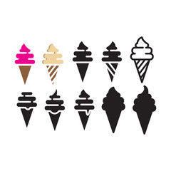 Ice cream icons