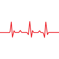 Art design health medical heartbeat pulse vector