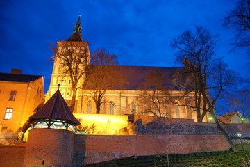 Olsztyn - Katedra św. Jakuba - obrazy, fototapety, plakaty