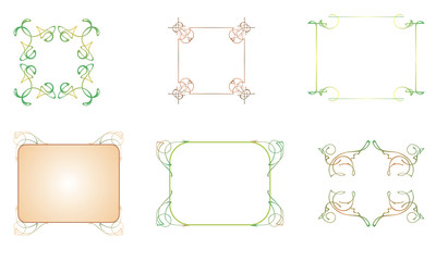 Vintage frame Set 30121017