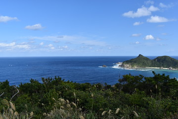 Fototapeta premium 稲崎展望台 (Zamami island/Okinawa)