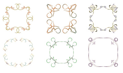 Vintage frame Set 30121026