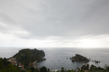 Beautiful island Isola Bella, Sicily