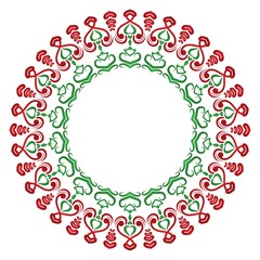 symbol or logo Ornament object for abstract Designv