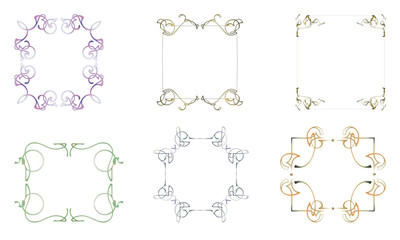 Vintage frame Set 30121040