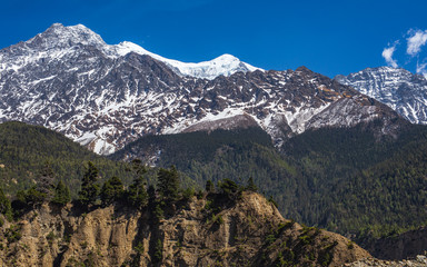 Obraz premium A WAY TO MUKTHINATH