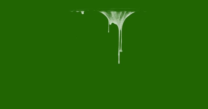 Slime pulls with green screen