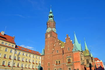 Fototapeta premium Wroclaw Town Hall in Poland