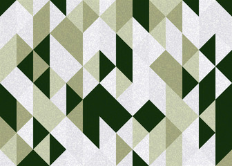 Pattern with random colored Diamonds Generative Art background illustration