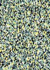 Pattern with random colored Diamonds Generative Art background illustration
