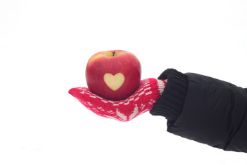black, red, white, isolated, gift, crop, card, natural, give, cutout, in love, heart shape, protect, valentines, heart-shaped, hand, care, sweet, fresh, healthy, closeup, food, delicious, health, shap