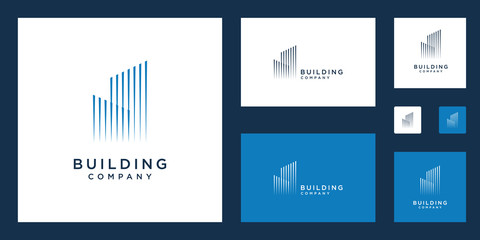 Building construction real estate logo design inspiration