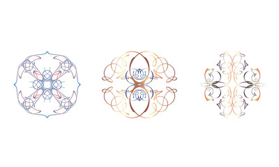 Vintage rozet Set 30121151