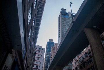 Fototapeta na wymiar Building Hong Kong