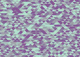 Pattern with random colored Diamonds Generative Art background illustration