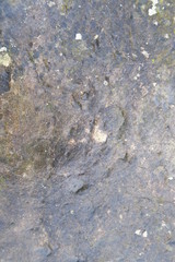 Antike, alte Steinmauer als Hintergrund