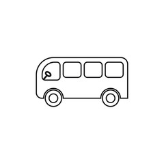 Bus icon design, vector illustration