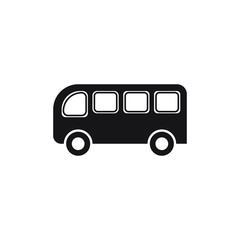 Bus icon design, vector illustration