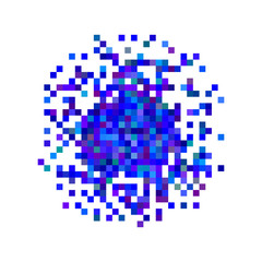 vector mosaic banner