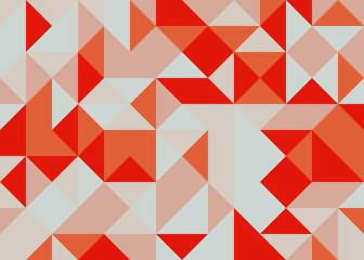 Pattern with random colored Diamonds Generative Art background illustration