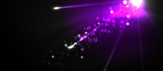 Colorful pyrotechnics show. Sky clouds. Black background. Festival celebration. Abstract fireworks dark sky night.