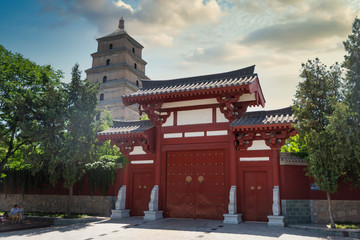 large pagoda of wild geese in Xi'an