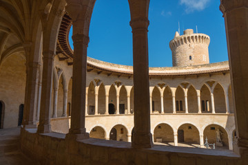 Fototapeta premium spain palma de majorca castell bellver