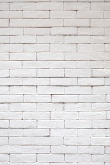 White brick pattern texture wall. raw vintage clean background style.