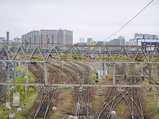 Train tracks japan