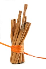 Tied Bunch of cinnamon Sticks