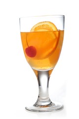 Studio shot of drinks on white background