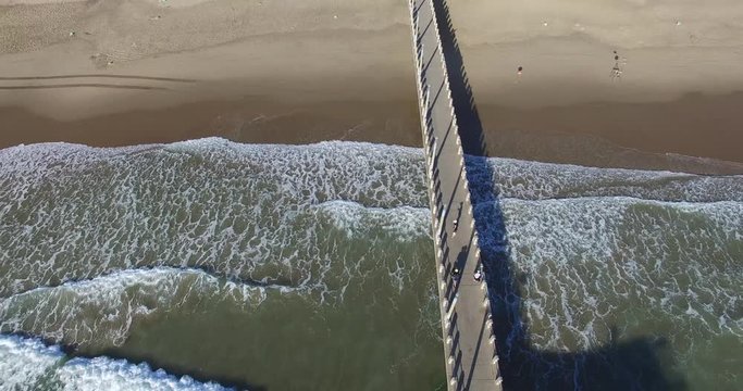 Durban Beach Aerial Drone City Coastline