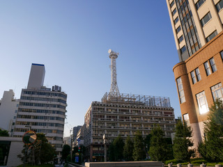 building in the city