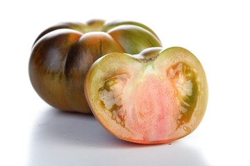 Close up of black tomatoes