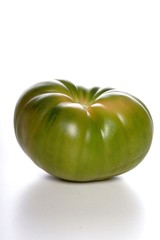 Studio shot of green tomatoes