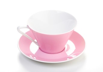 Studio shot of empty cup