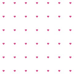 Wallpaper with lots of pink hearts. Decoration. Valentine's Day