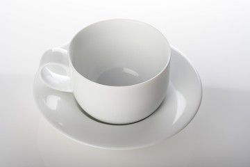 Close up of empty cup