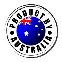 Made in Slovenia coloring the flag. Symbol. Product by.