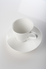 Close up of empty cup