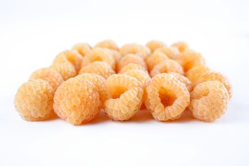 Orange raspberries